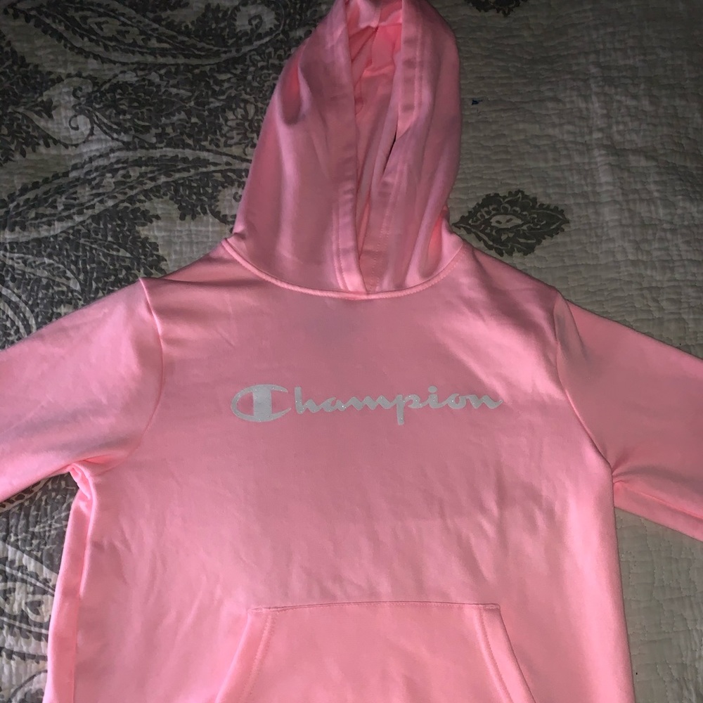 Champion sweat pants and hoodie
